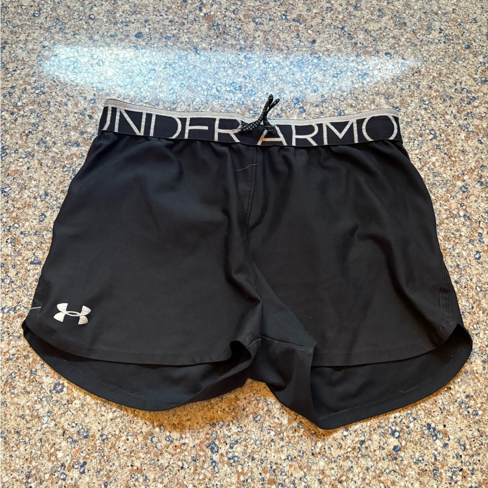Under Armour Women's Black Athletic Shorts
